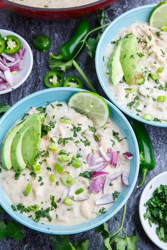 Creamy White Chicken Chili