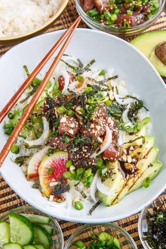 Ahi Tuna Poke Bowl