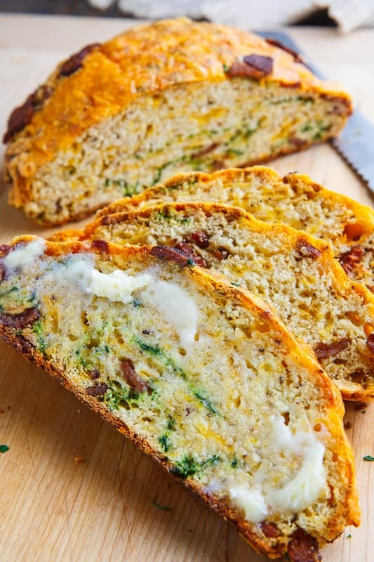 Bacon and Cheddar Soda Bread