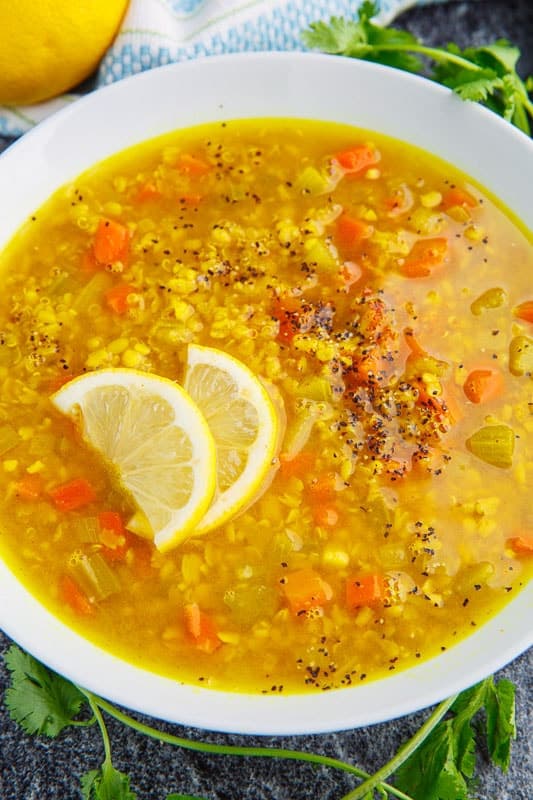 Lemony Lentil Soup