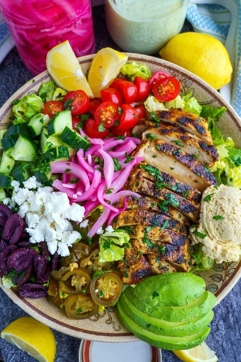 Chicken Shawarma Salad