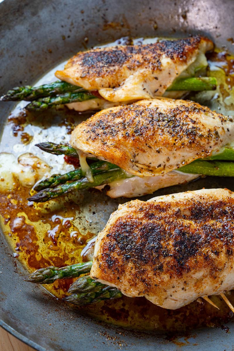 Asparagus Stuffed Chicken
