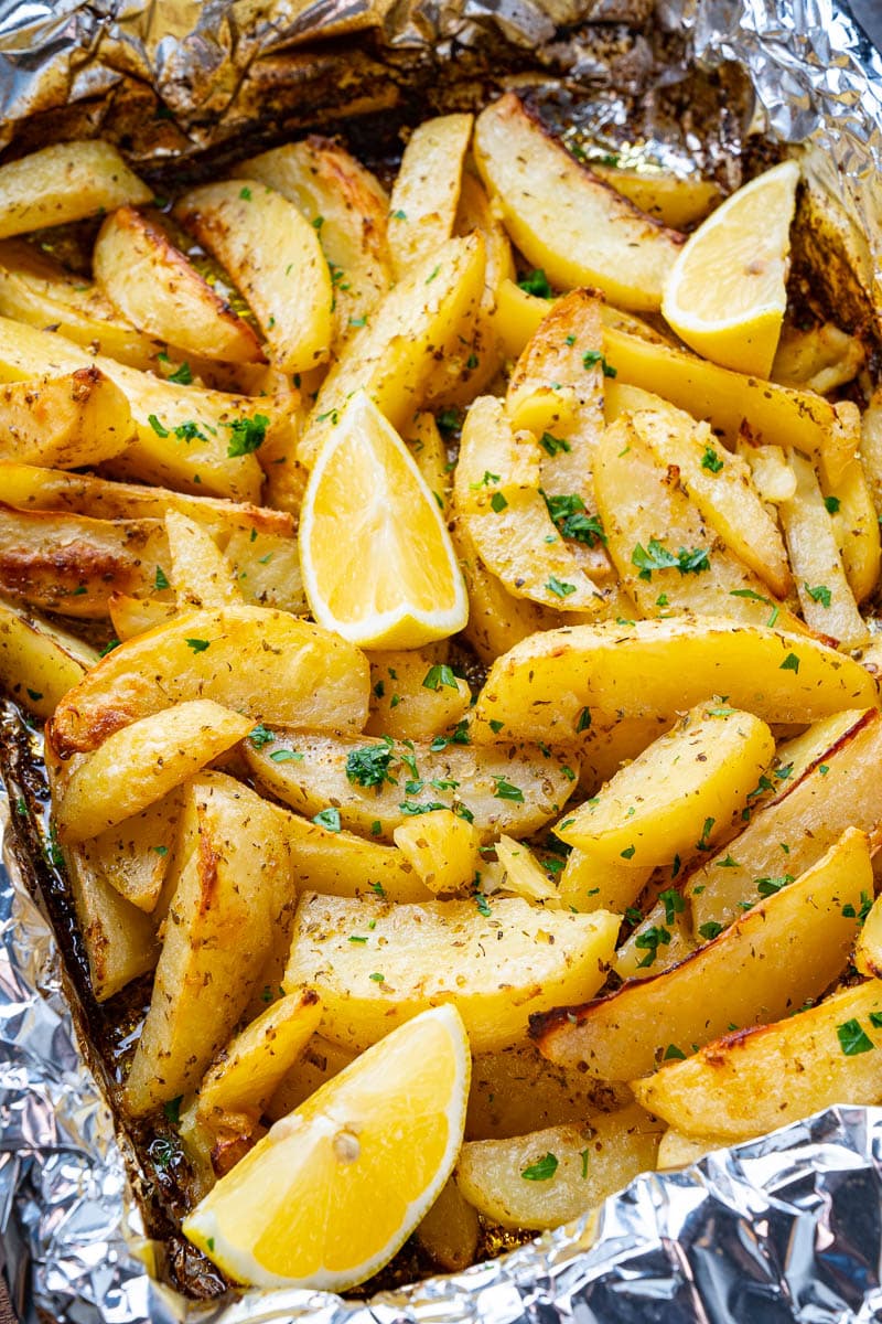 Greek Lemon Potatoes