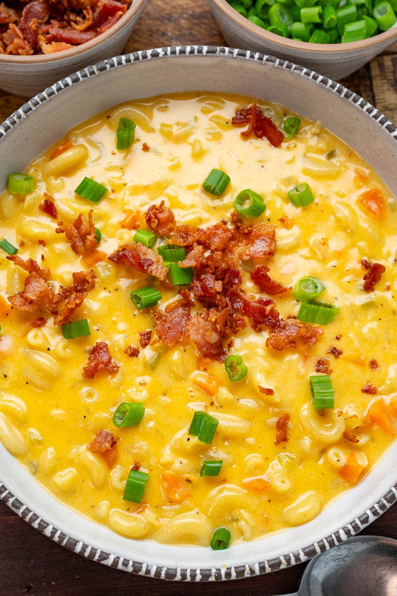 Mac and Cheese Soup