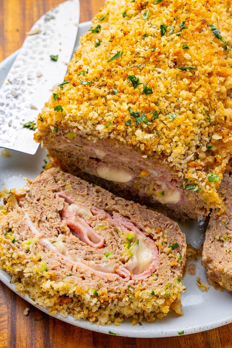 Chicken Cordon Bleu Meatloaf
