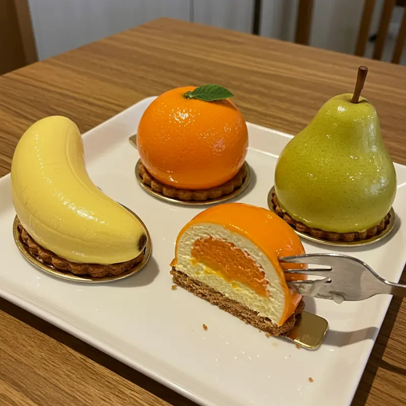 Fruit Shaped Pastries Recipe