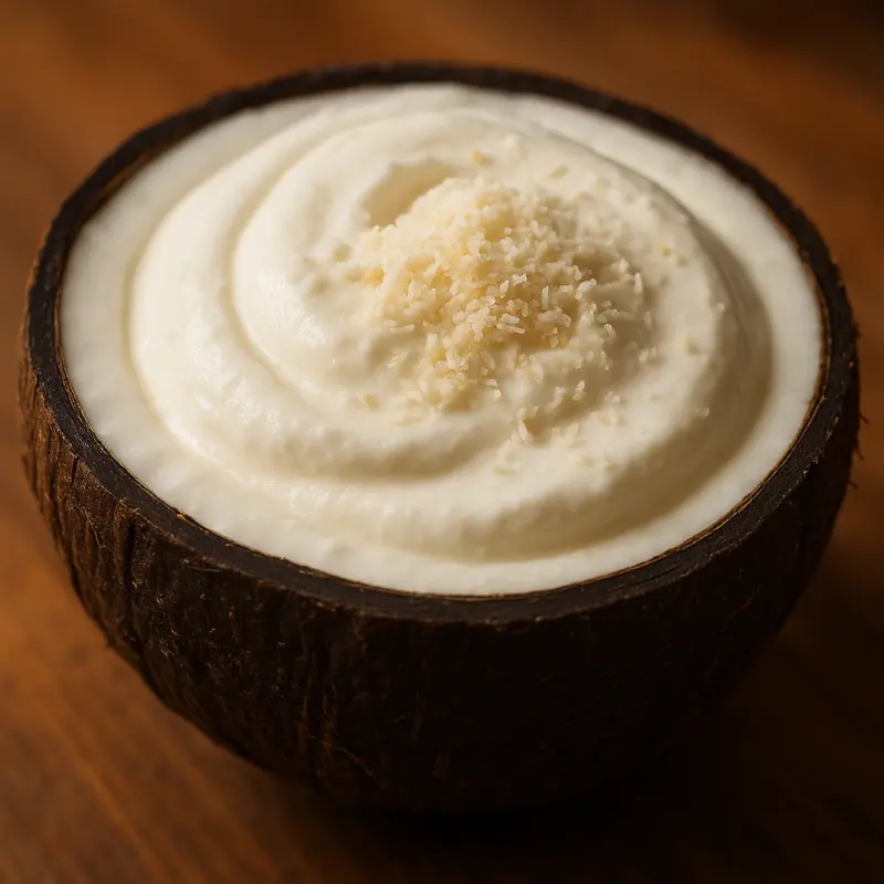 Coconut Ice Cream In Shell
