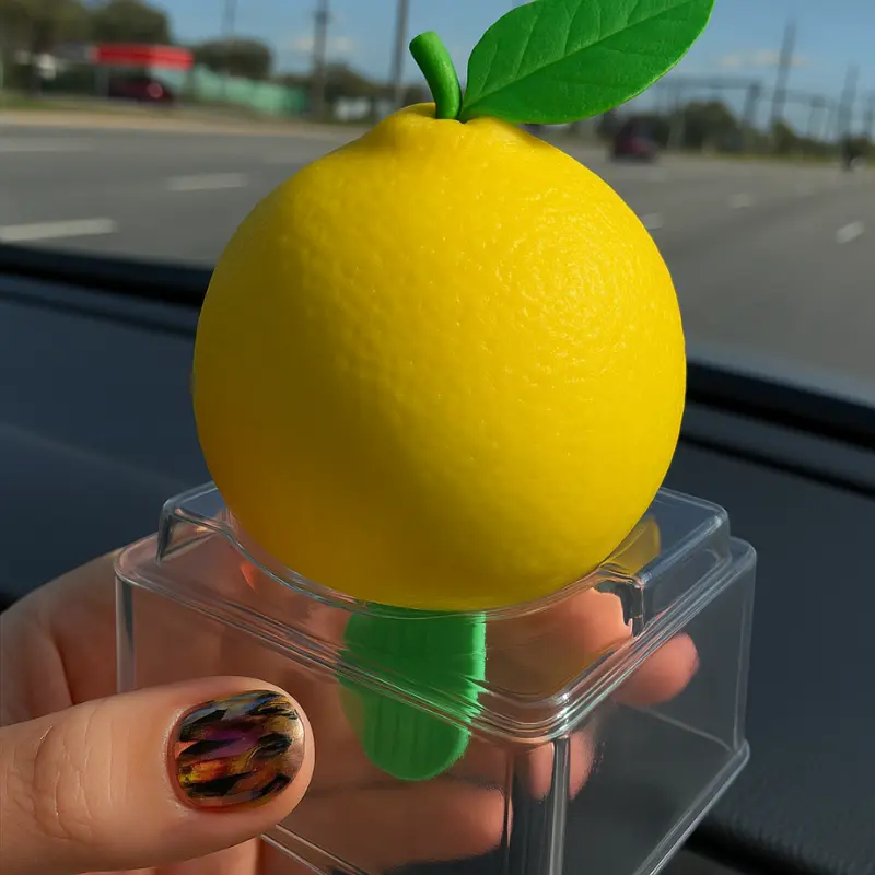 Propitious Lemon Shaped Ice Cream