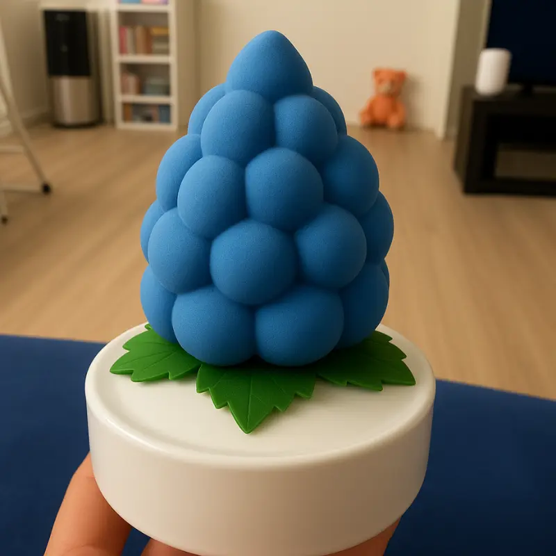 Blueberry Shaped Ice Cream Trend