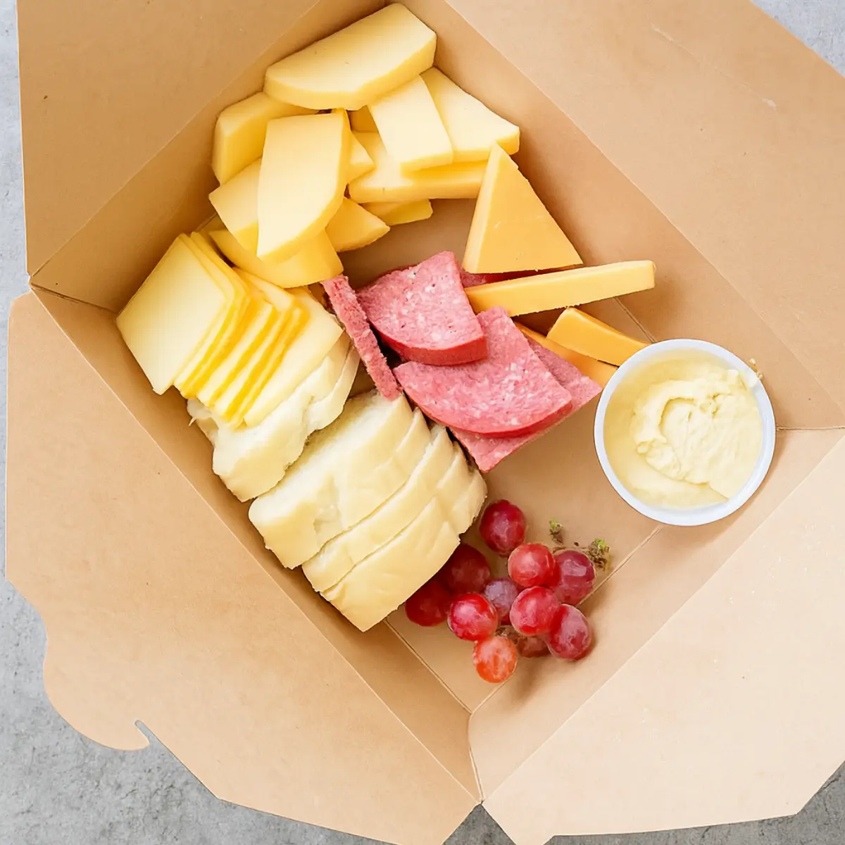 Turkey and Cheese Boat Roll-Ups