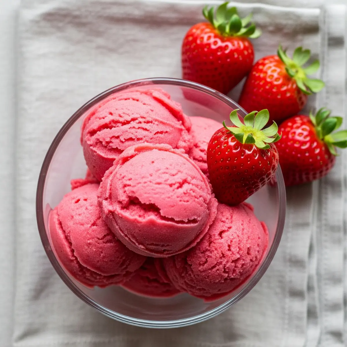 Simple Ninja Creami Lime Sorbet