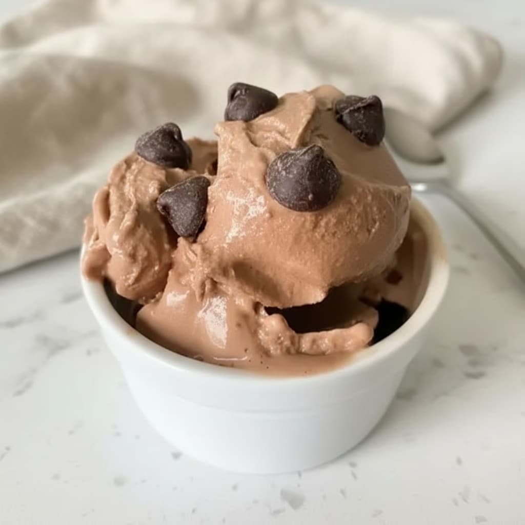 Ninja Creami Chocolate Protein Ice Cream