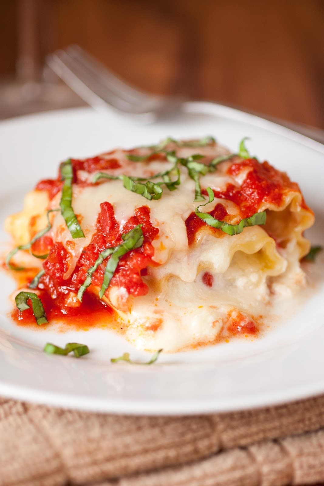 Caprese Lasagna Roll Ups