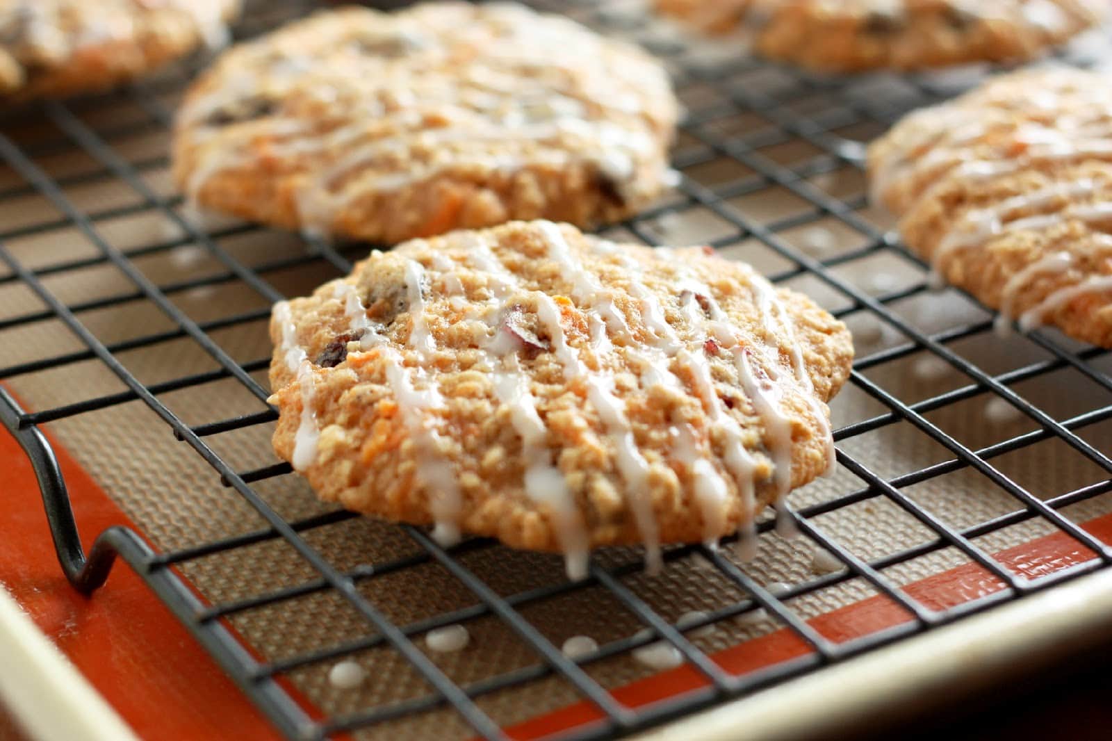 Carrot Oat Cookies