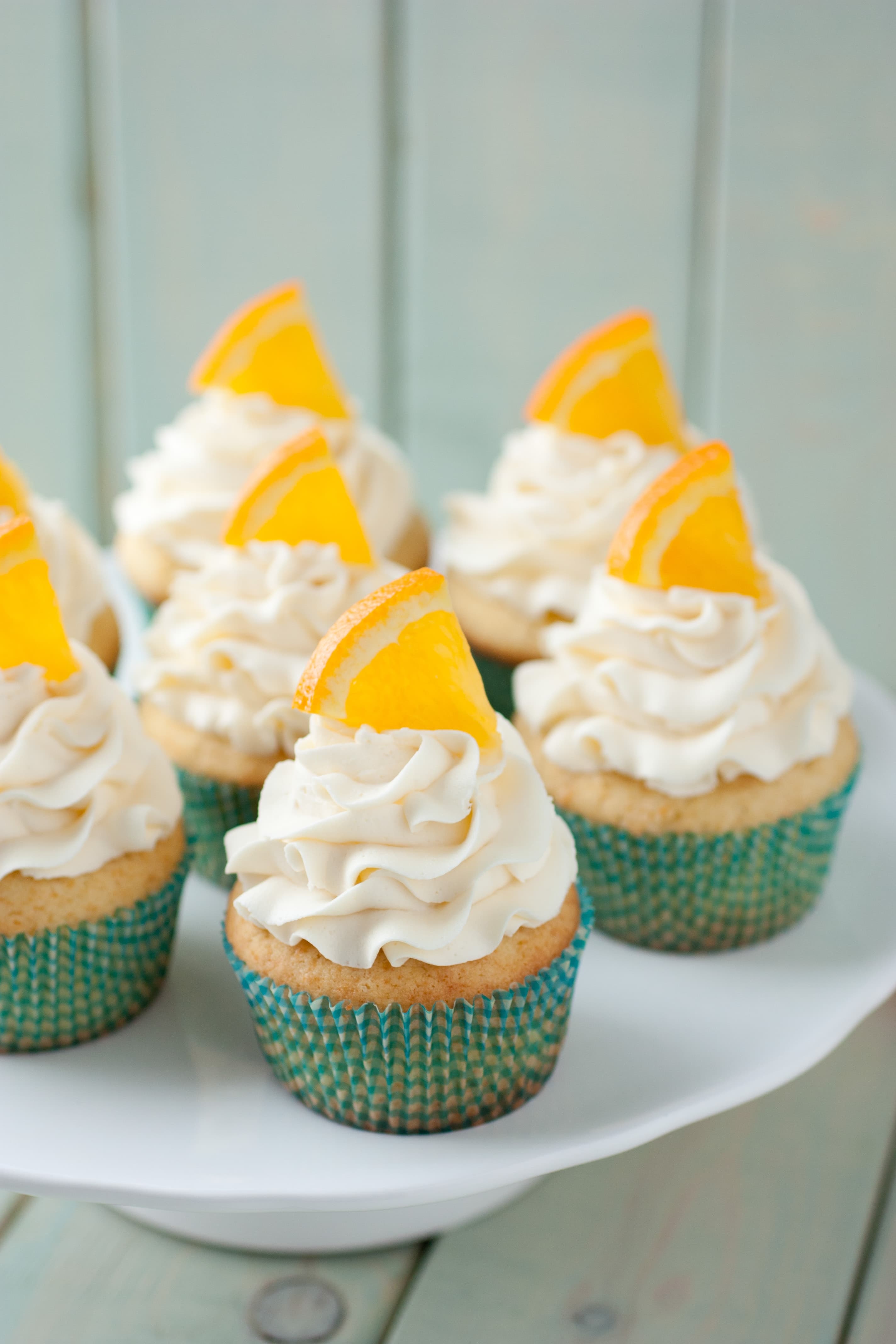Orange Creamsicle Cupcakes