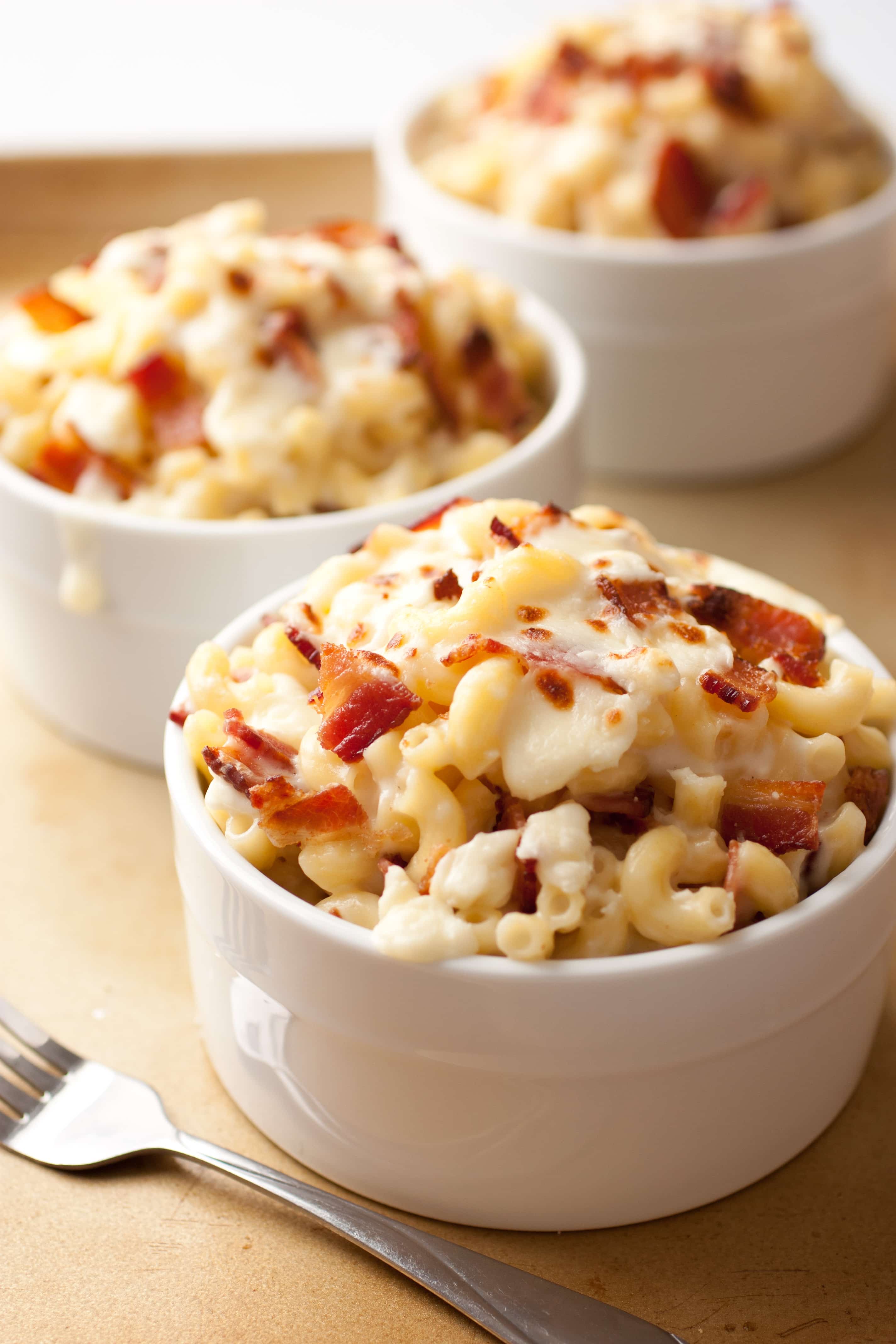Bacon Feta Macaroni and Cheese