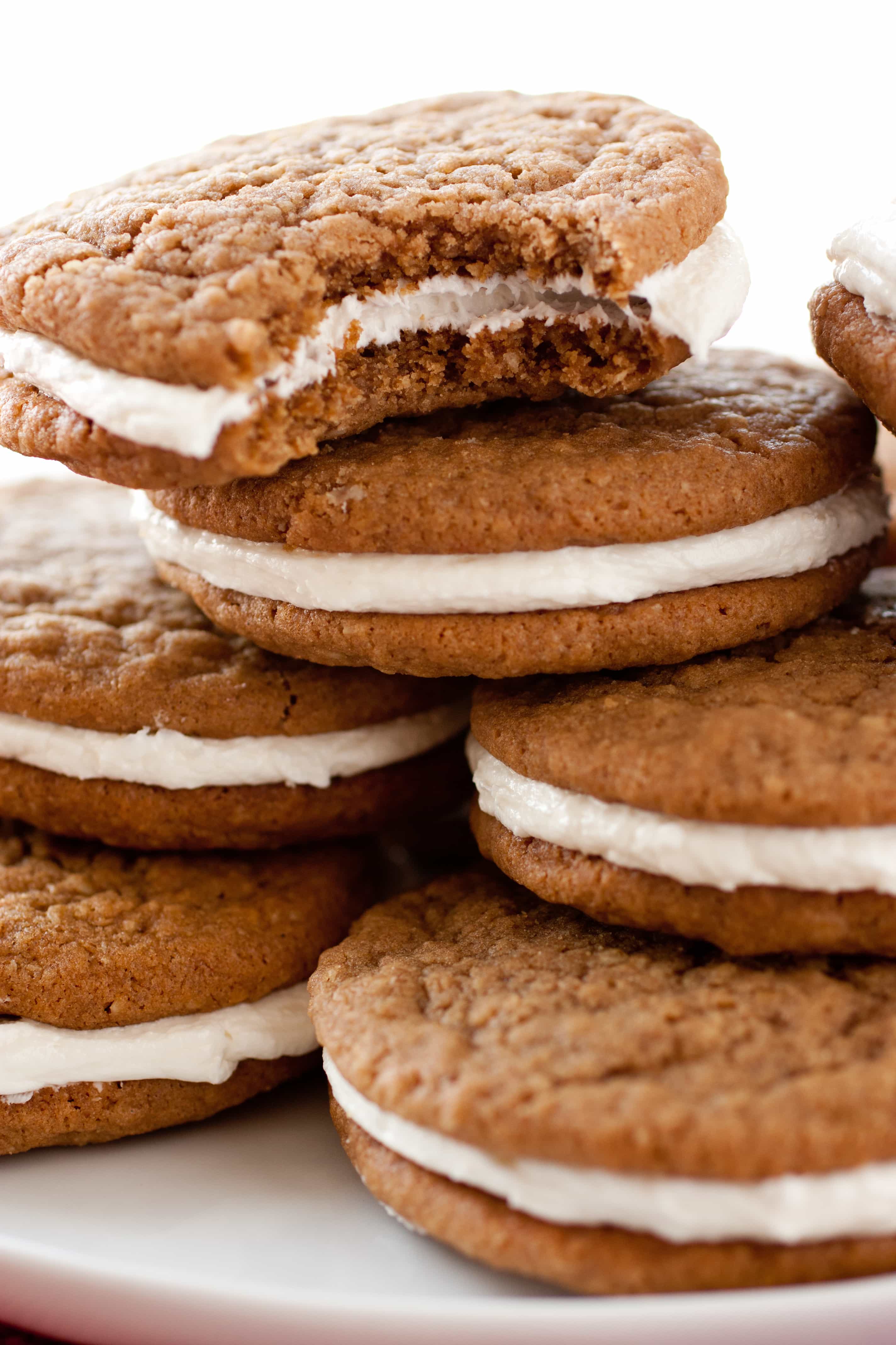 Oatmeal Cream Pies {Little Debbie Upgrade}