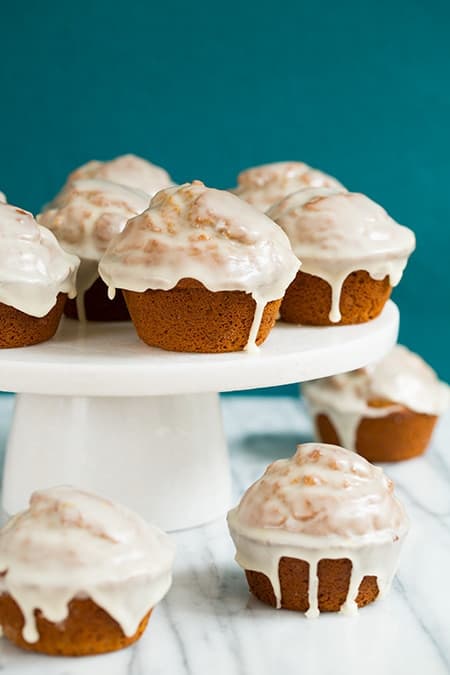 Gingerbread Doughnut Muffins