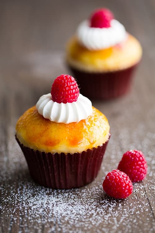 Creme Brûlée Cupcakes