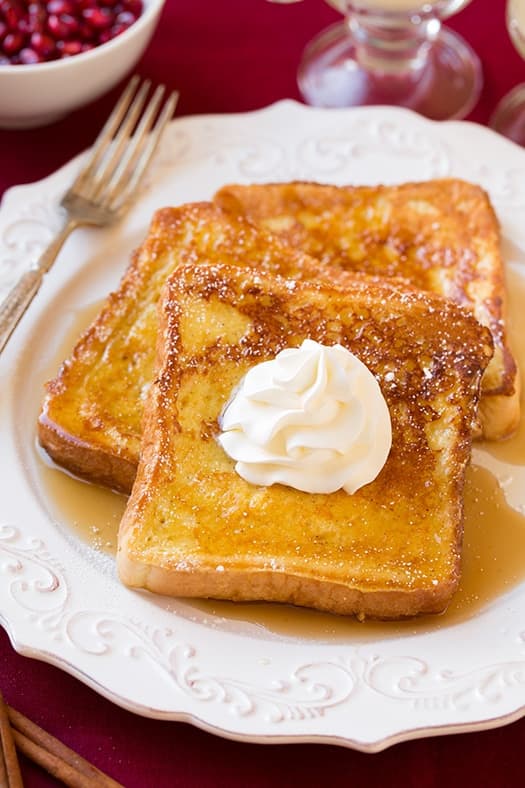 Eggnog French Toast
