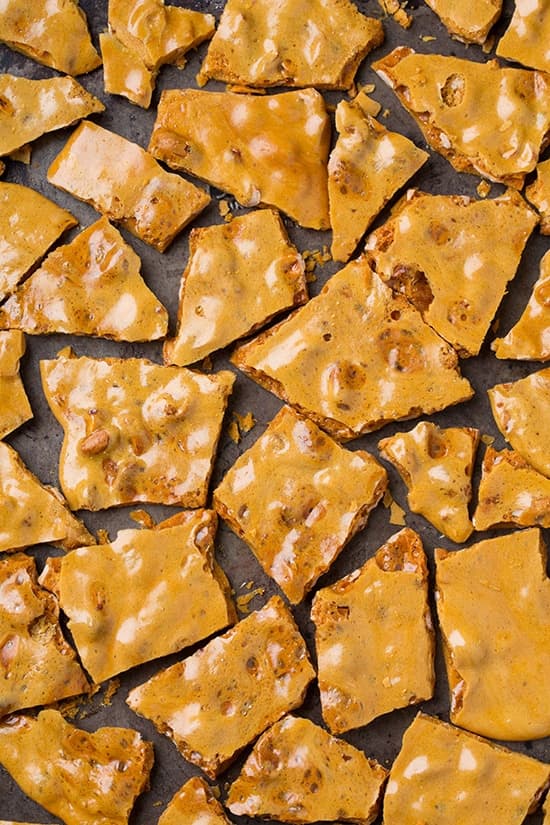 Microwave Peanut Brittle