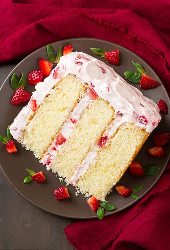Fresh Strawberry Cake