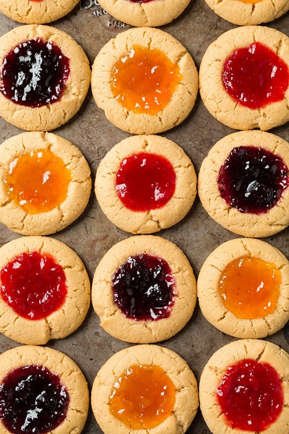 Peanut Butter and Jelly Cookies