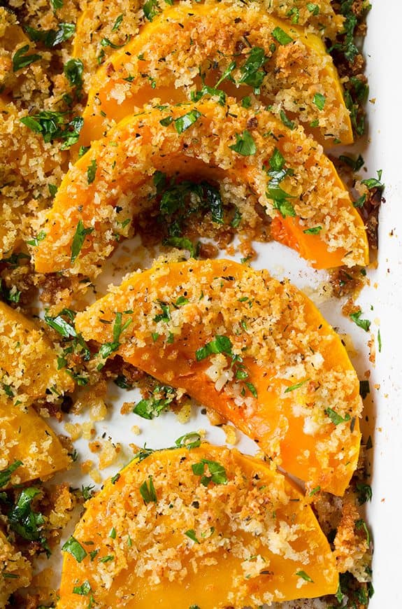 Parmesan Butternut Squash Gratin