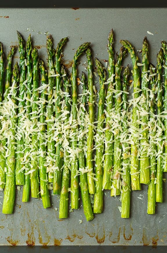 Roasted Parmesan Asparagus
