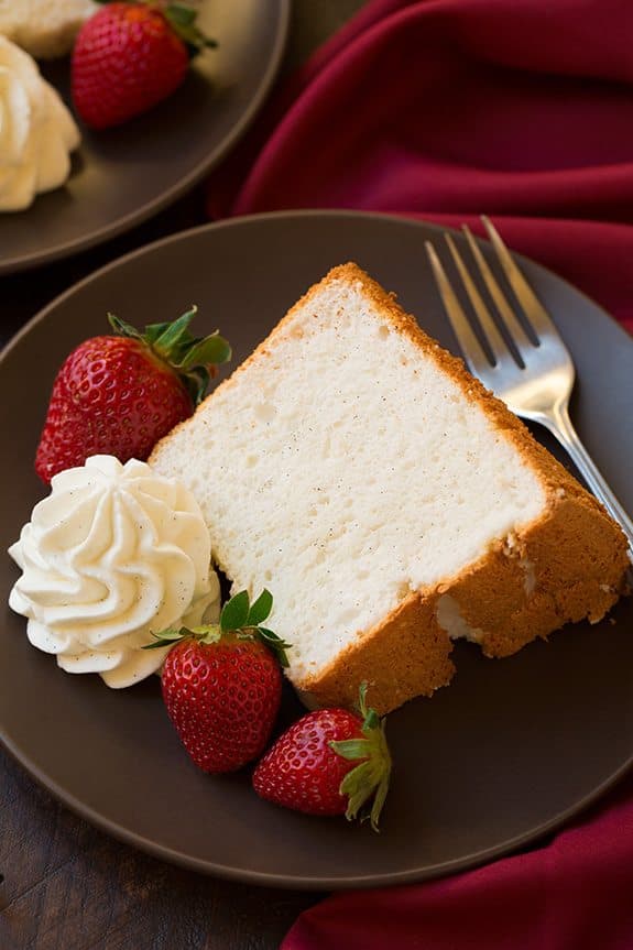 Angel Food Cake {with Vanilla Bean}