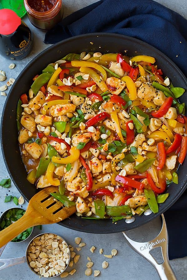 Szechuan Chicken Stir-Fry