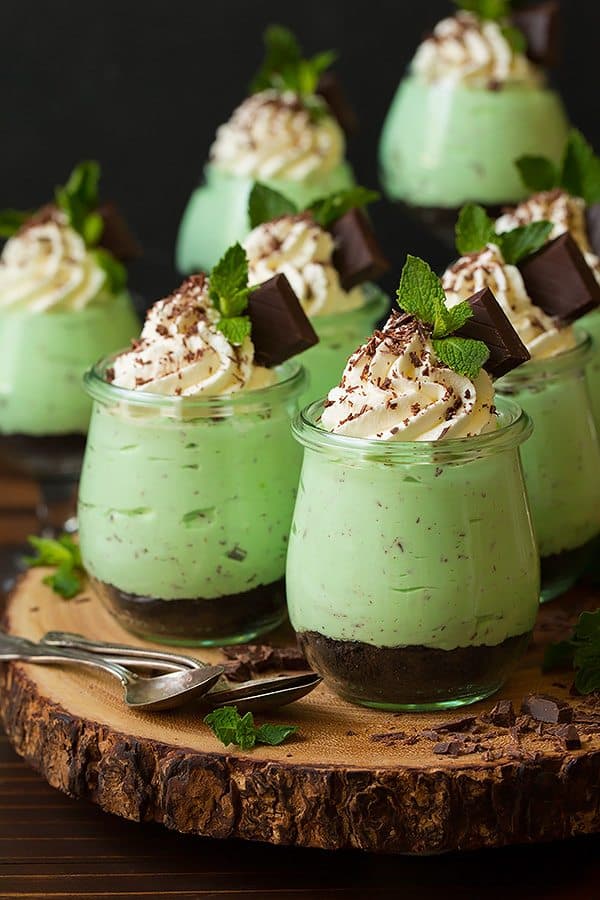 Mint Chip Cheesecake Mousse