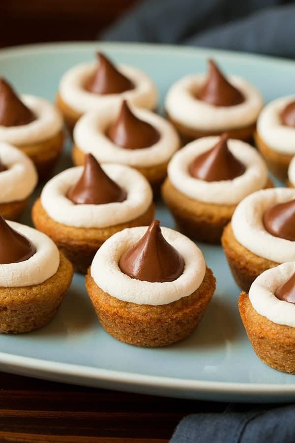Mini S’mores Cookie Cups
