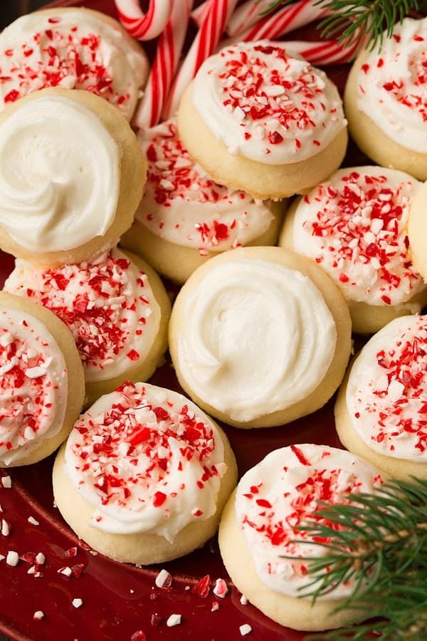 Peppermint Meltaway Cookies