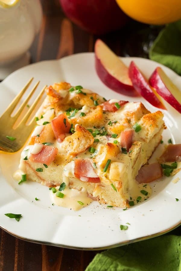 Overnight Eggs Benedict Casserole