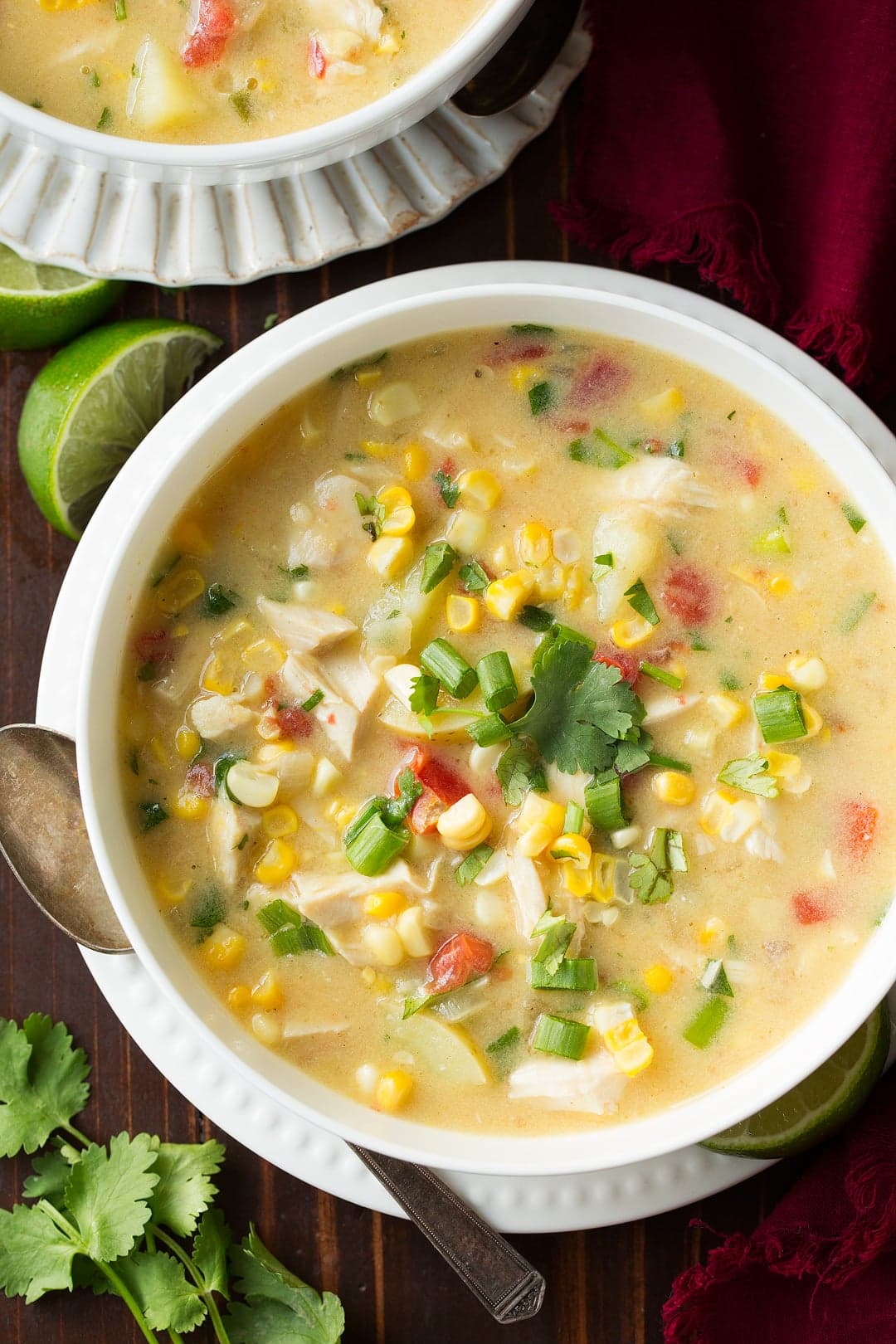 Thai Coconut Chicken Corn Chowder