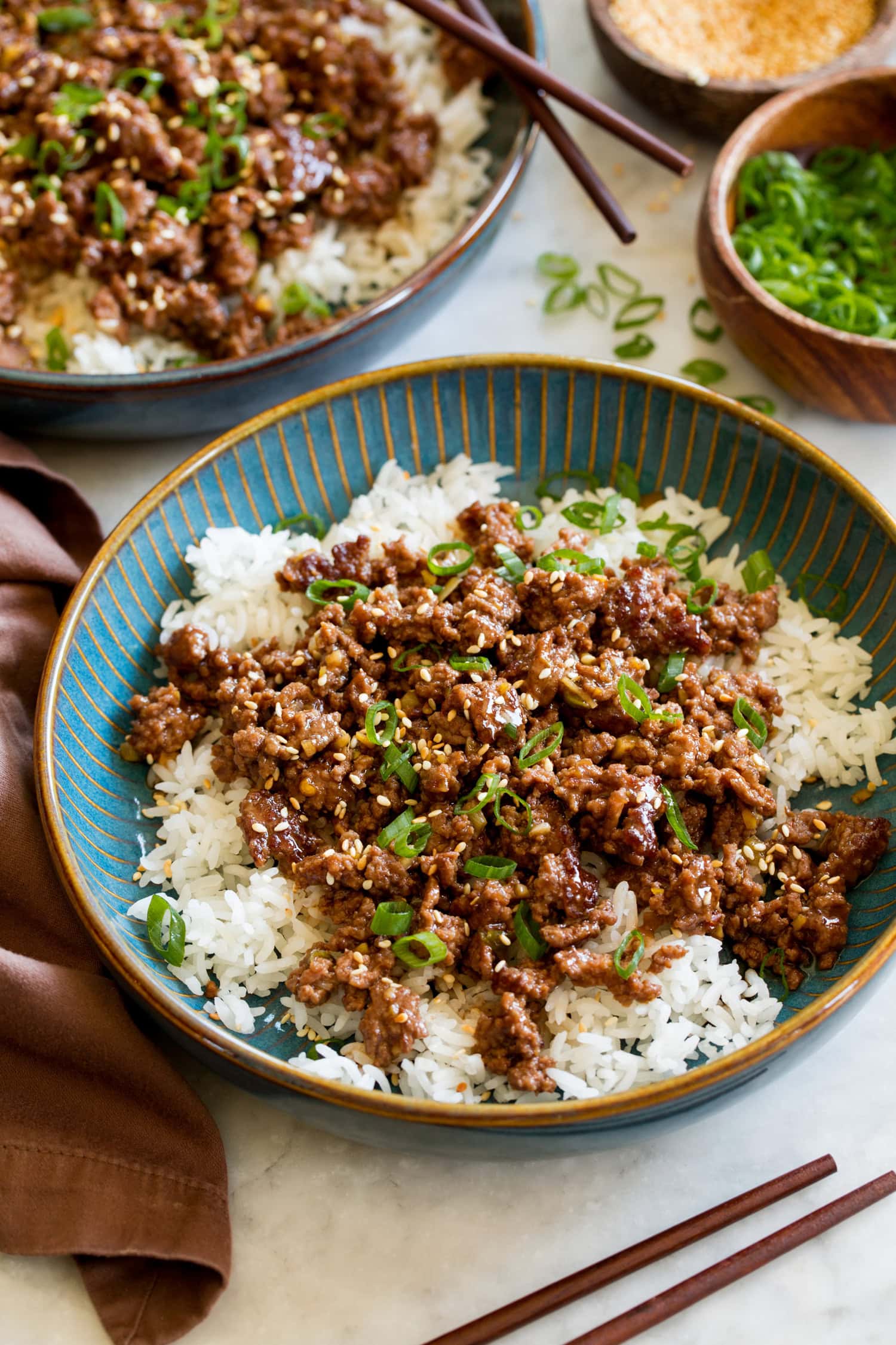 Korean Beef Bowls