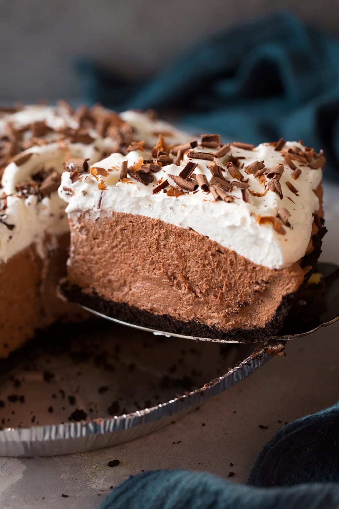 Easy Chocolate Mousse Pie
