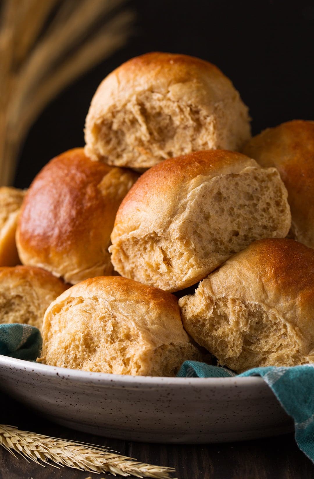 Honey Whole Wheat Rolls