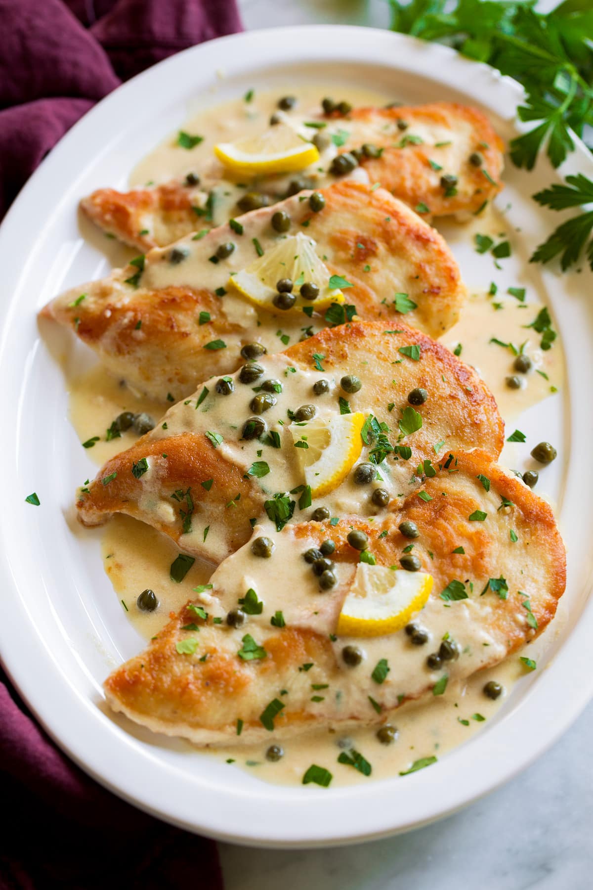Creamy Chicken Piccata Recipe