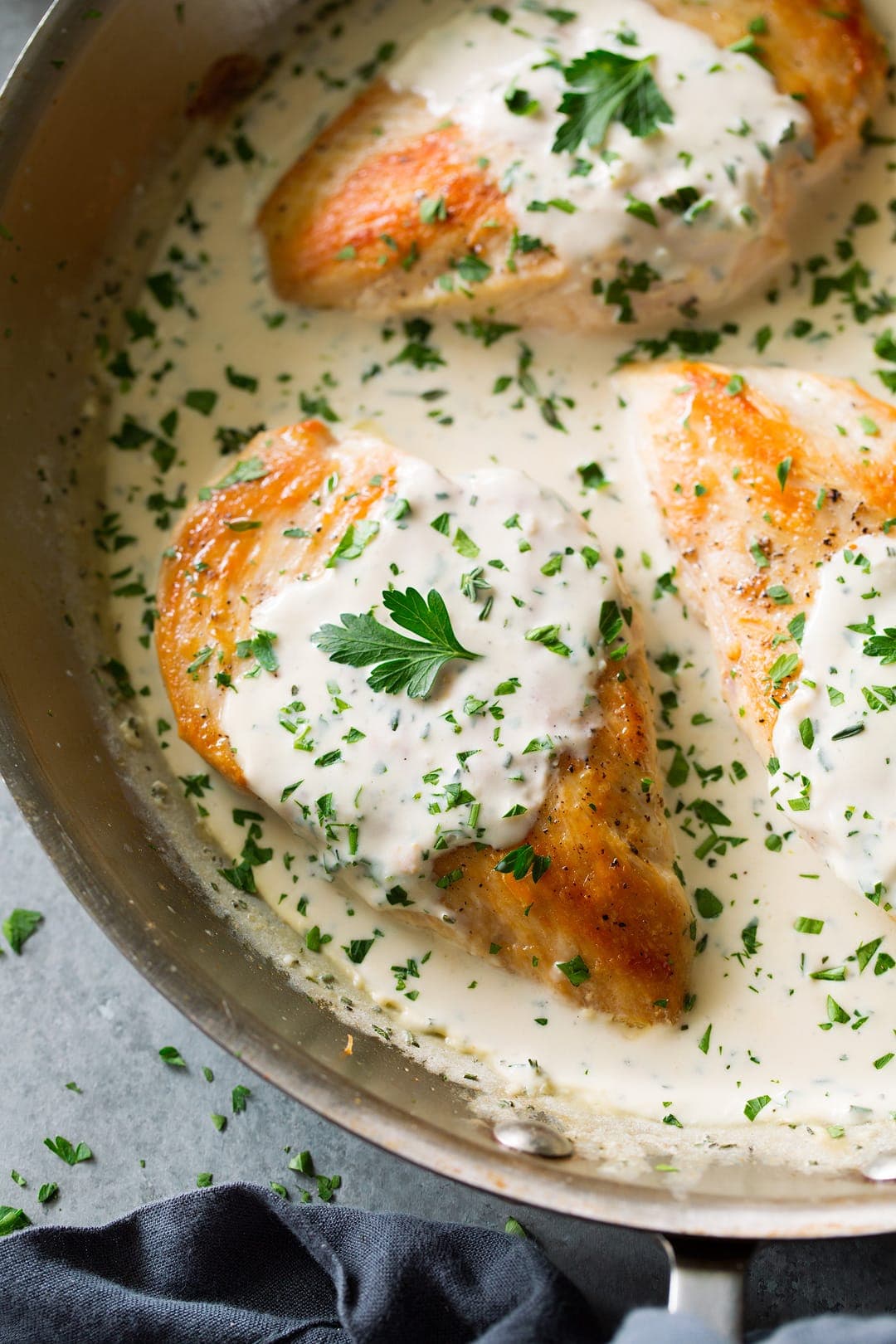 Creamy Garlic Herb Chicken