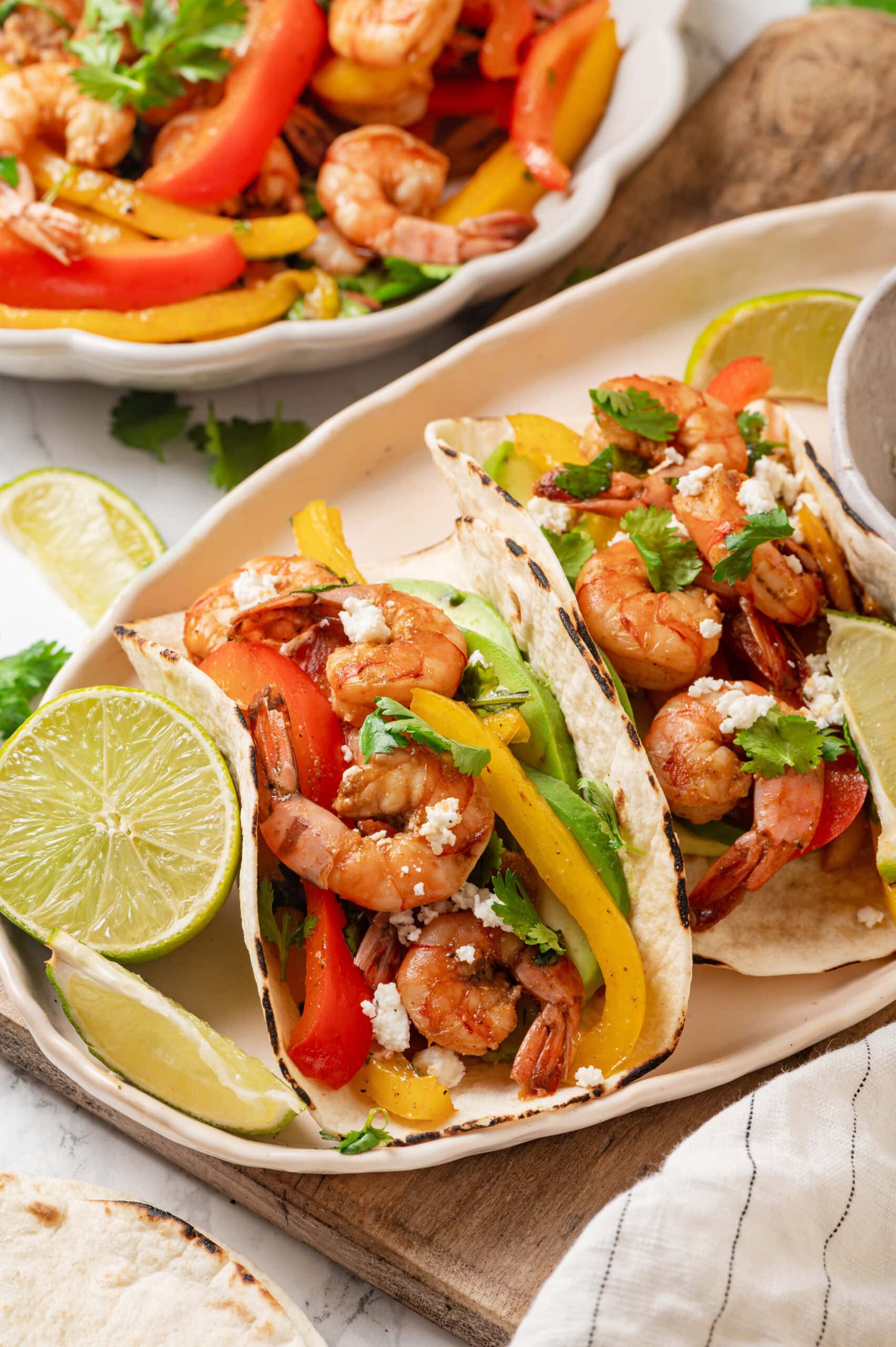 Shrimp Fajitas