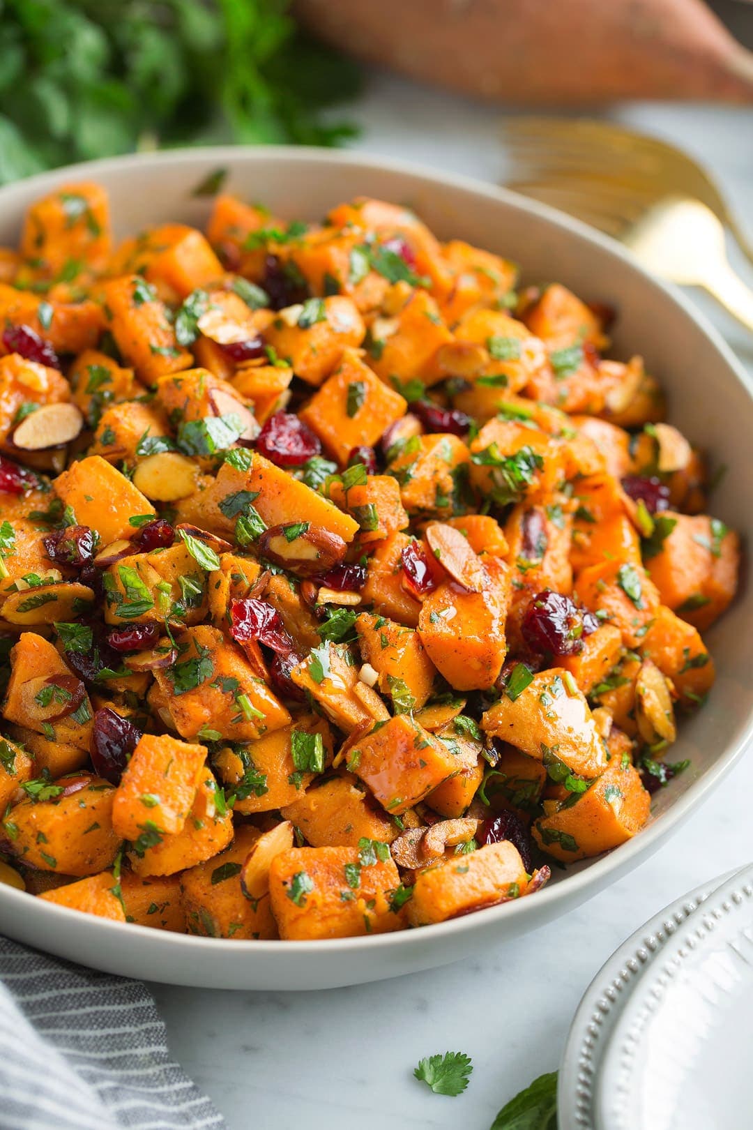 Moroccan Sweet Potato Salad