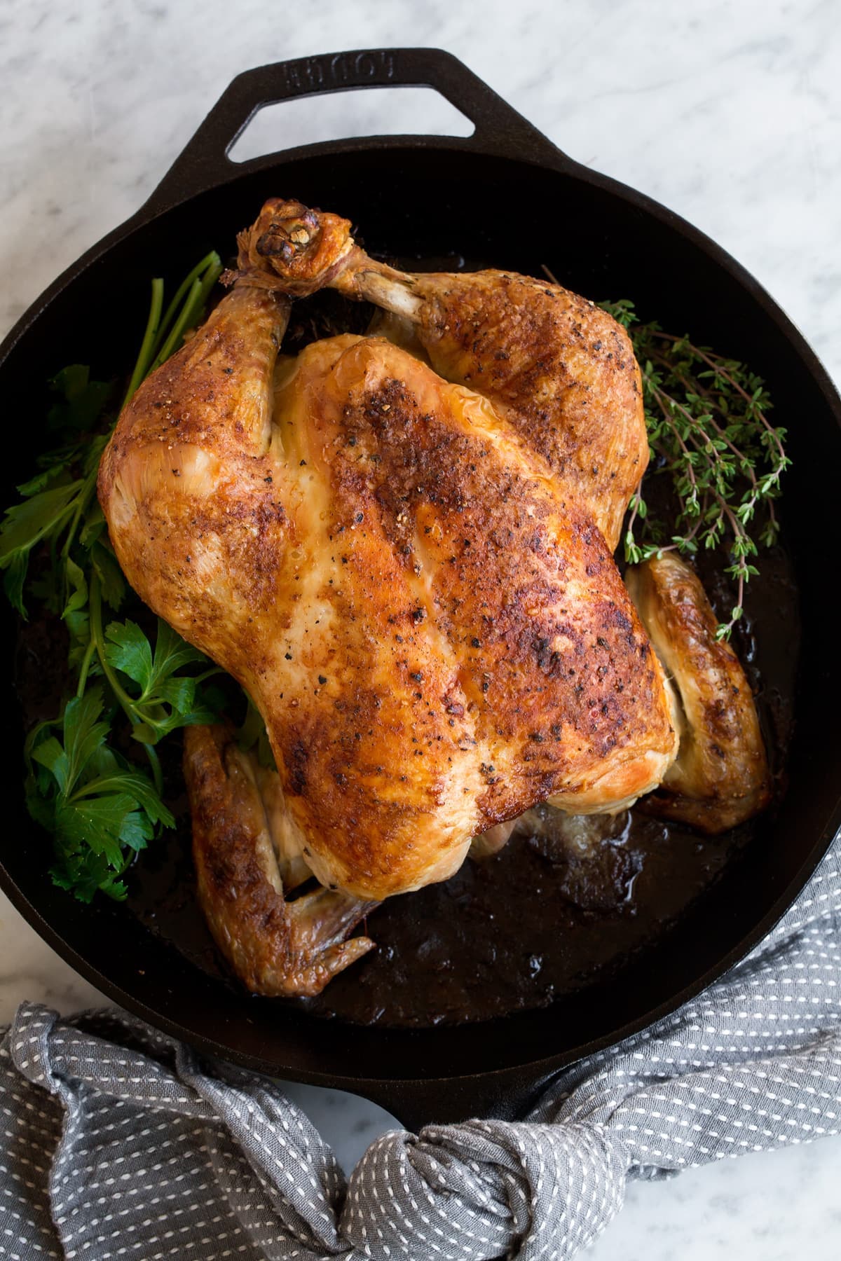 Roast Chicken {and Chicken Gravy}