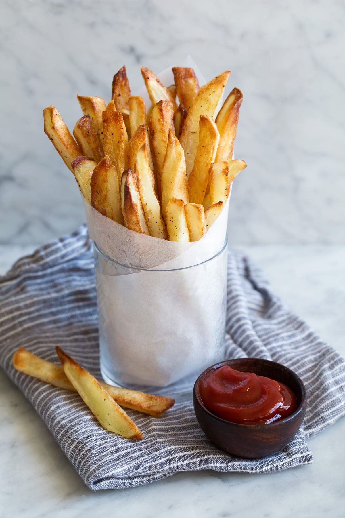 French Fries {Oven Baked}
