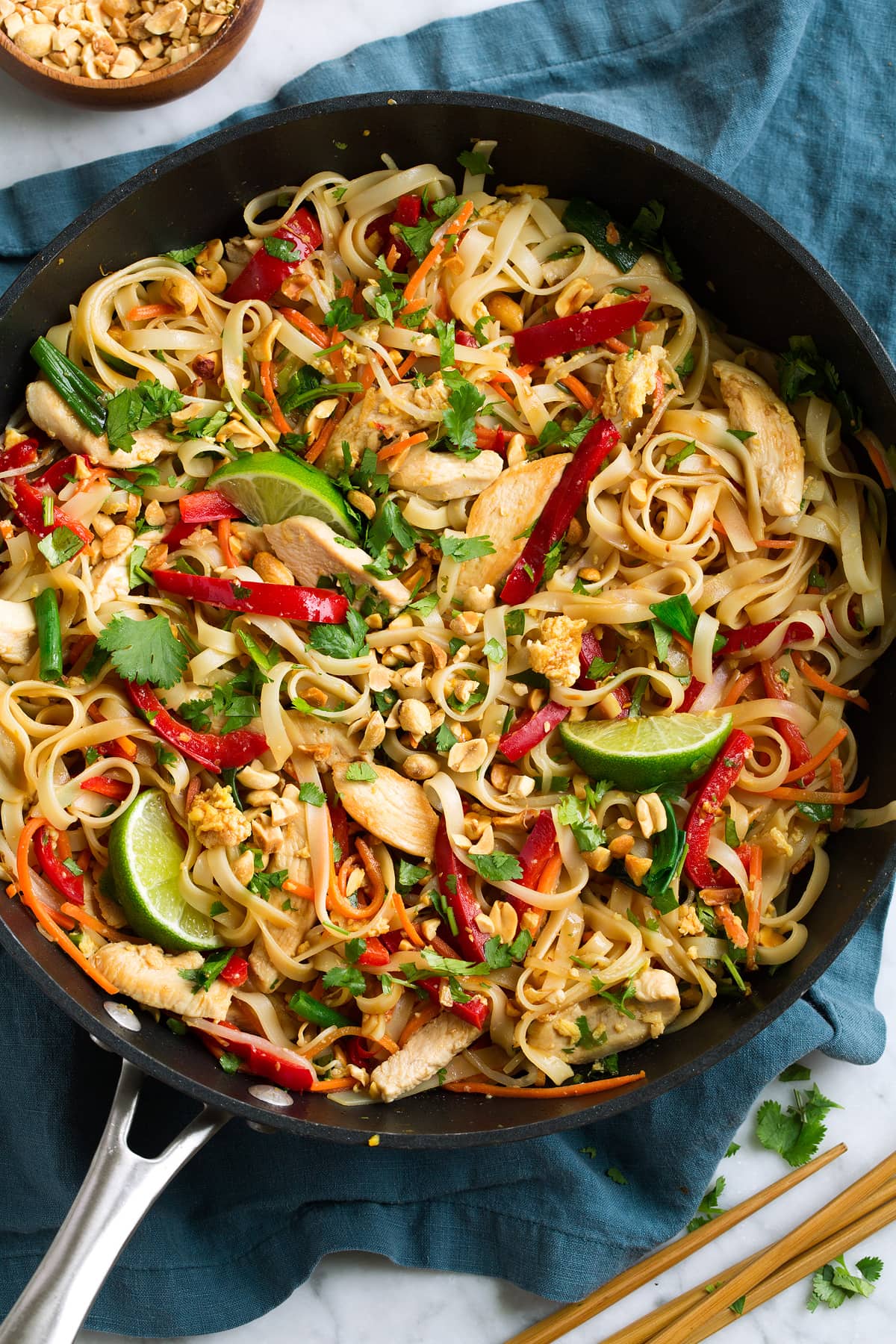 Pad Thai (with Chicken or Shrimp)