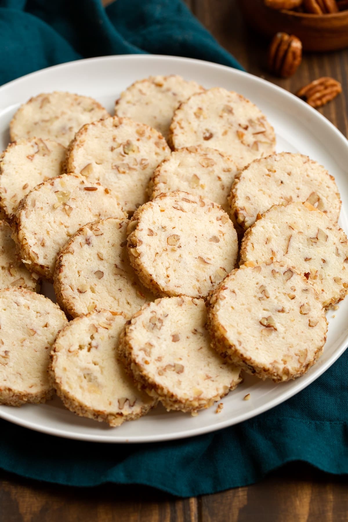 Cream Cheese Pecan Cookies