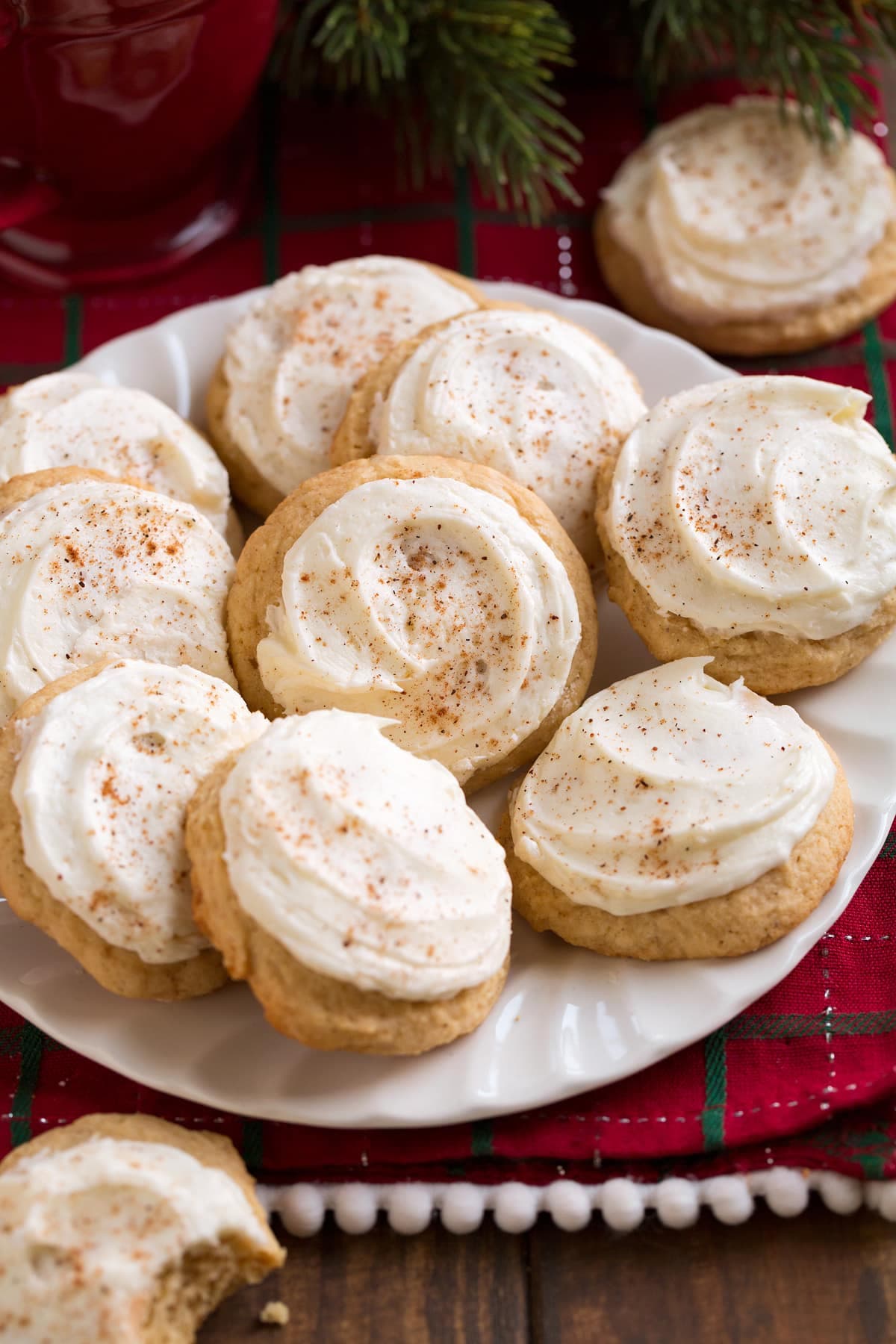 Melt-In-Your-Mouth Eggnog Cookies