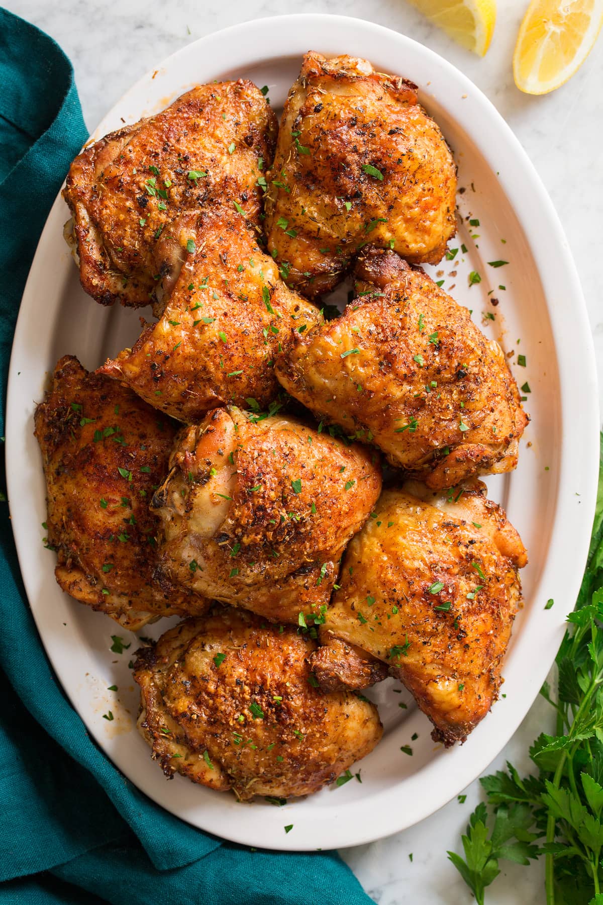 Baked Chicken Thighs