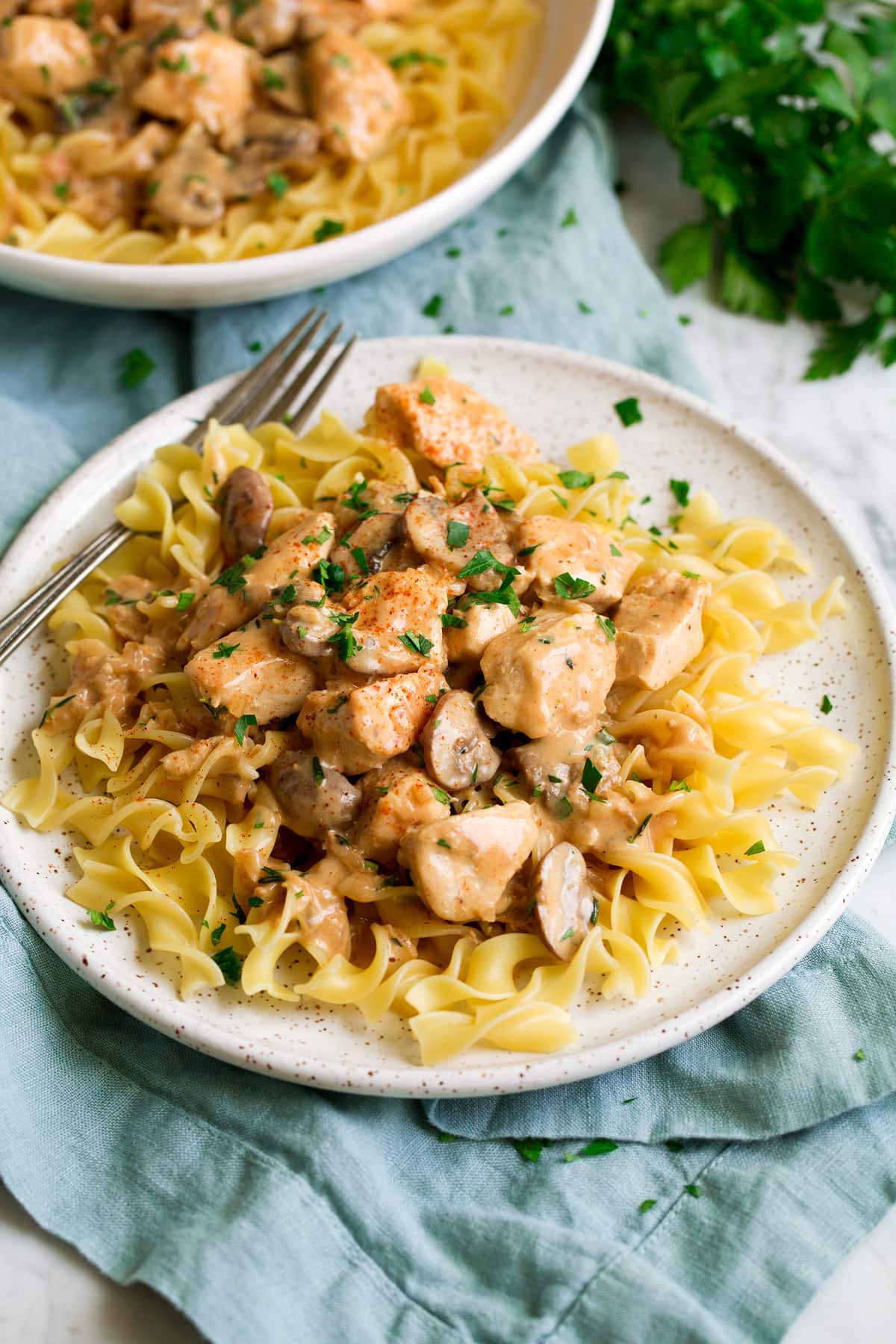Chicken Stroganoff